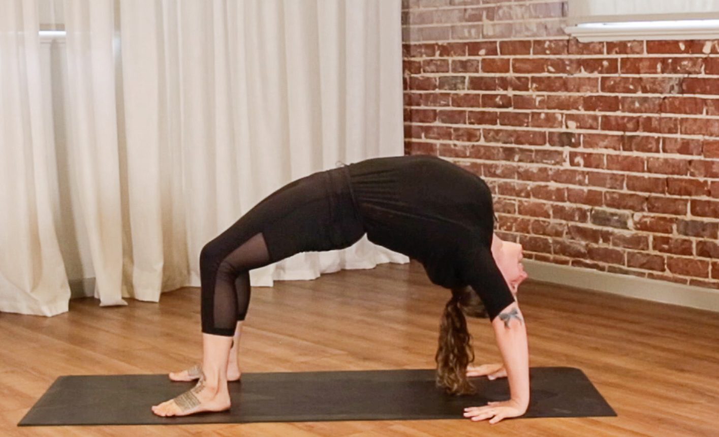 Chest Opening Flow Space Yoga